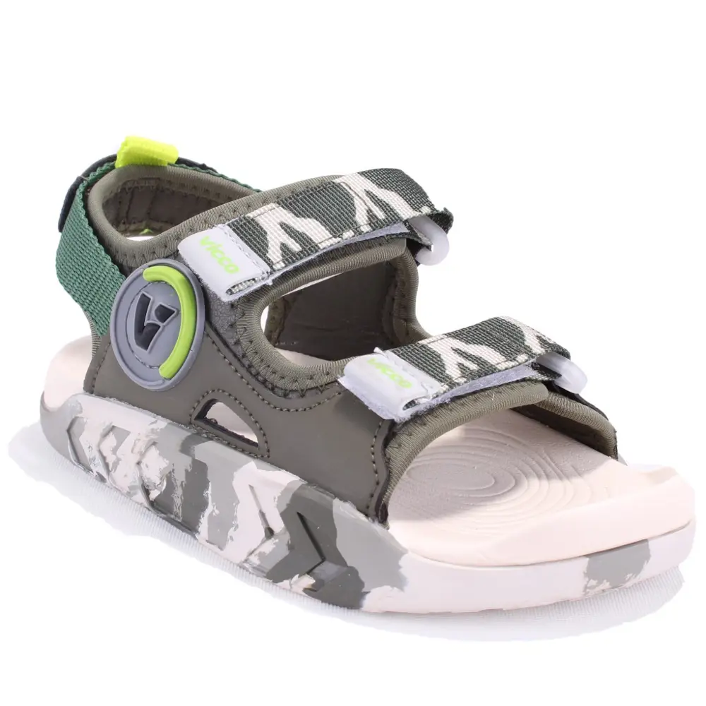 Vicco Tape 332F25Y206 Haki Ortopedik Günlük Erkek Çocuk Spor Sand