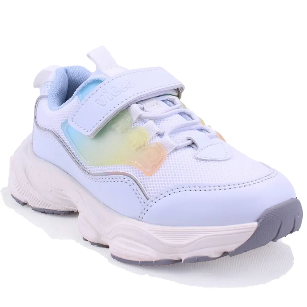 Vicco Teide 346F25Y172 Beyaz Ortopedik Günlük Kız Çocuk Spor Ayak Vicco Teide 346F25Y172 Beyaz Ortopedik Günlük Kız Çocuk Spor Ayak