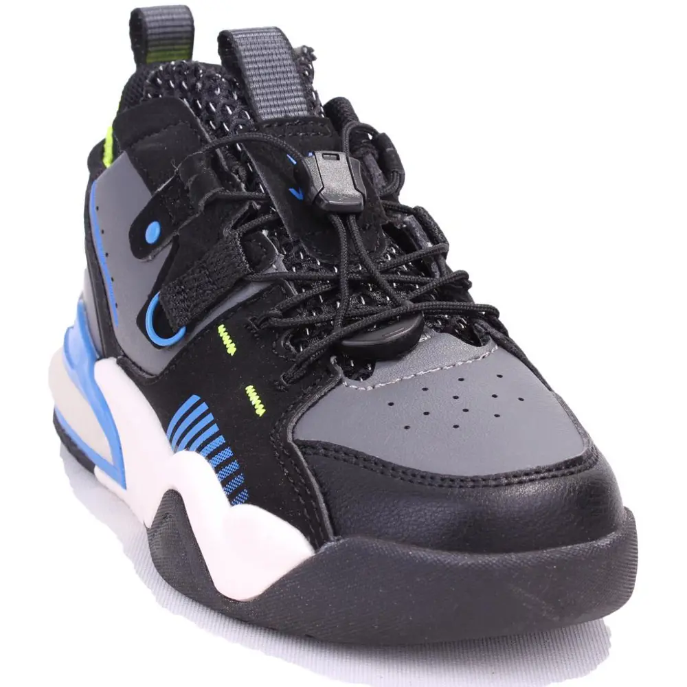 Vicco Yard 346F24K322 Siyah Ortopedik  Günlük Erkek Çocuk Spor Ay