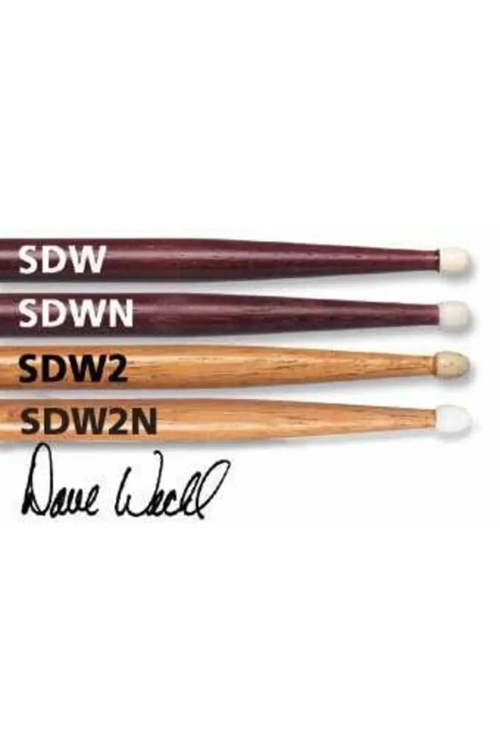 VICFIRTH DW BAGET(ÇİFT) SIGNATURE DAVE WECKL, HICKORY, 0.560"x Ba