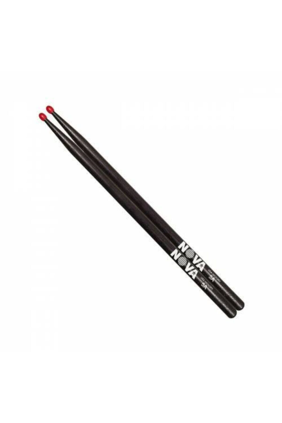 VICFIRTH N5ANB BAGET(ÇİFT) NOVA 5A NYLON TIP RED COLOURED, BLACK 