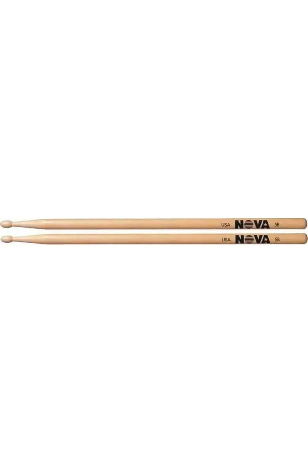 Nova Vicfirth N5b Baget  5B Wood, Hickory, 16"X0.595", Med