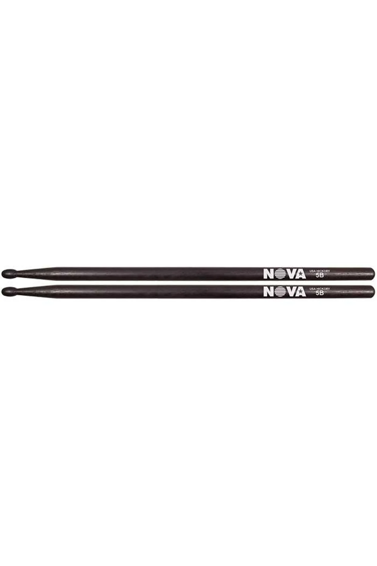 VICFIRTH N5BB BAGET(ÇİFT) 5BB WOOD, BLACK PAINTED HICKORY, Baget(