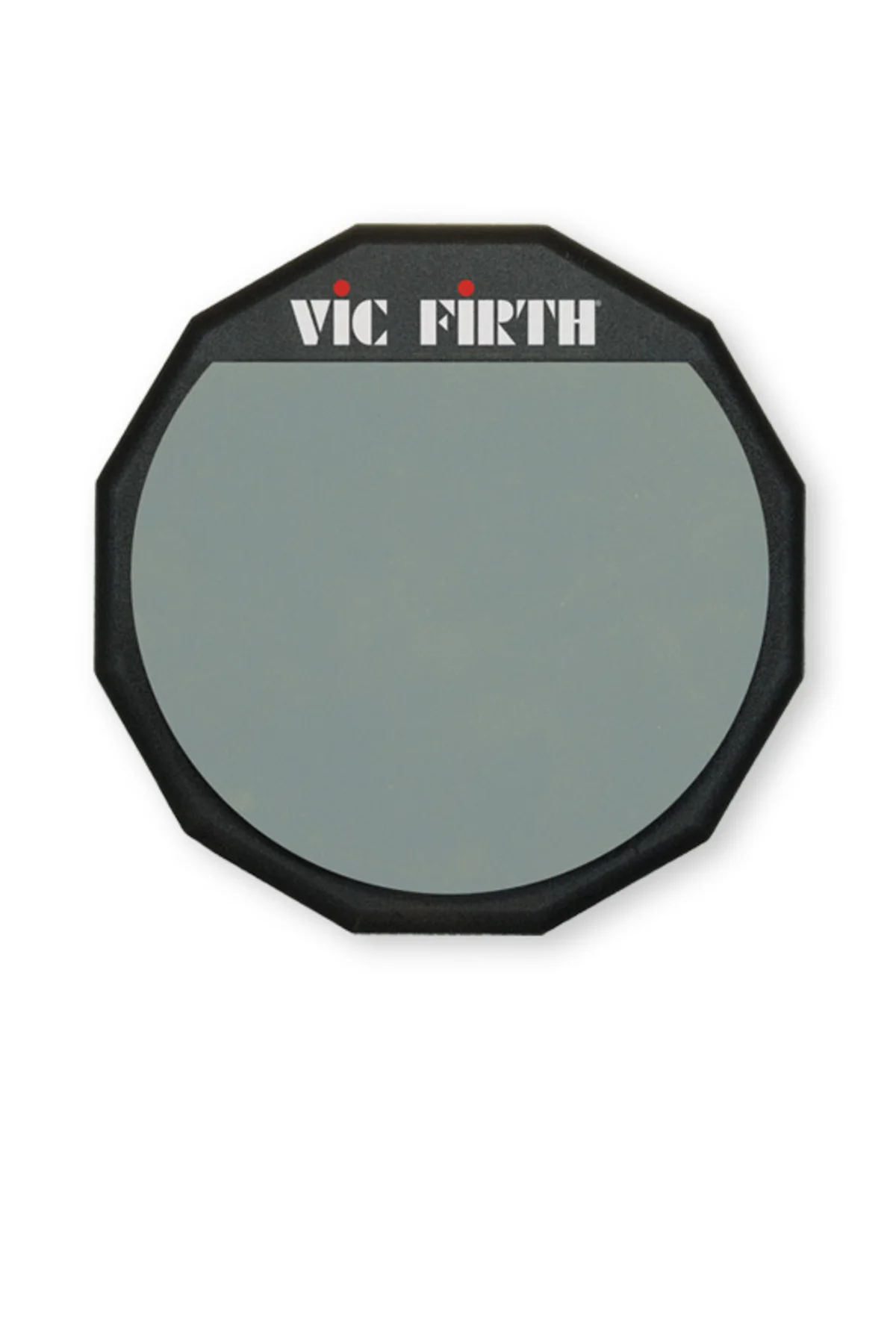 VICFIRTH PAD12 TEK TARAFLI ÇALIŞMA PADI 12 inç Soft 12" Practice Pad