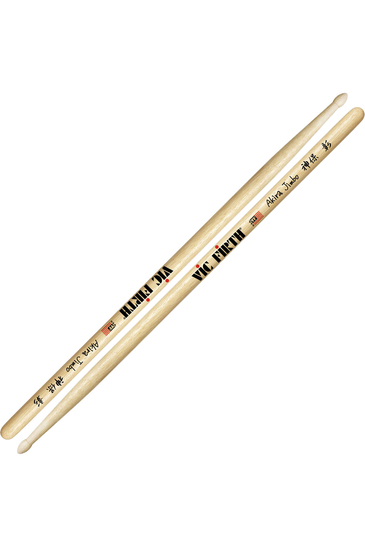VICFIRTH SAJ BAGET (ÇİFT), AKIRA JIMBO SIGNATURE DRUM STICKS, H B