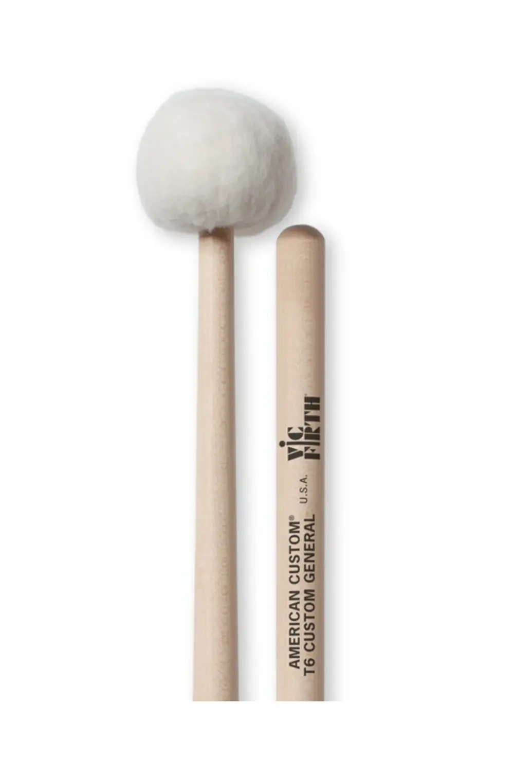 VICFIRTH T6 BAGET MALET (ÇİFT) AMERİCAN CUSTOM® TİMPANİ -