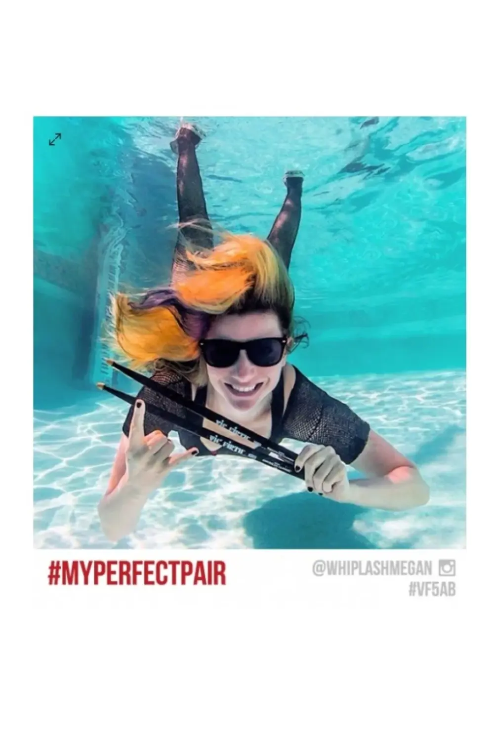 VICFIRTH V5AB BAGET (ÇİFT) 5A WOOD BLACK, HICKORY, 0.565"x16", M