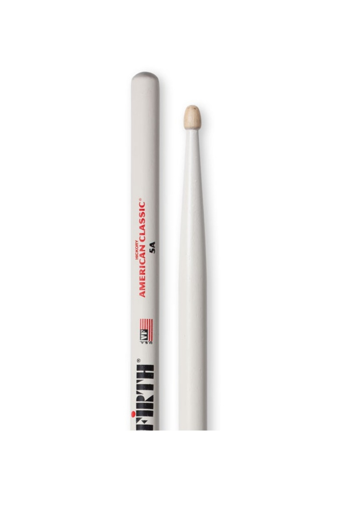 VICFIRTH V5AW BAGET(ÇİFT)5A WOOD WHITE, HICKORY, 0.565"x16", MED 