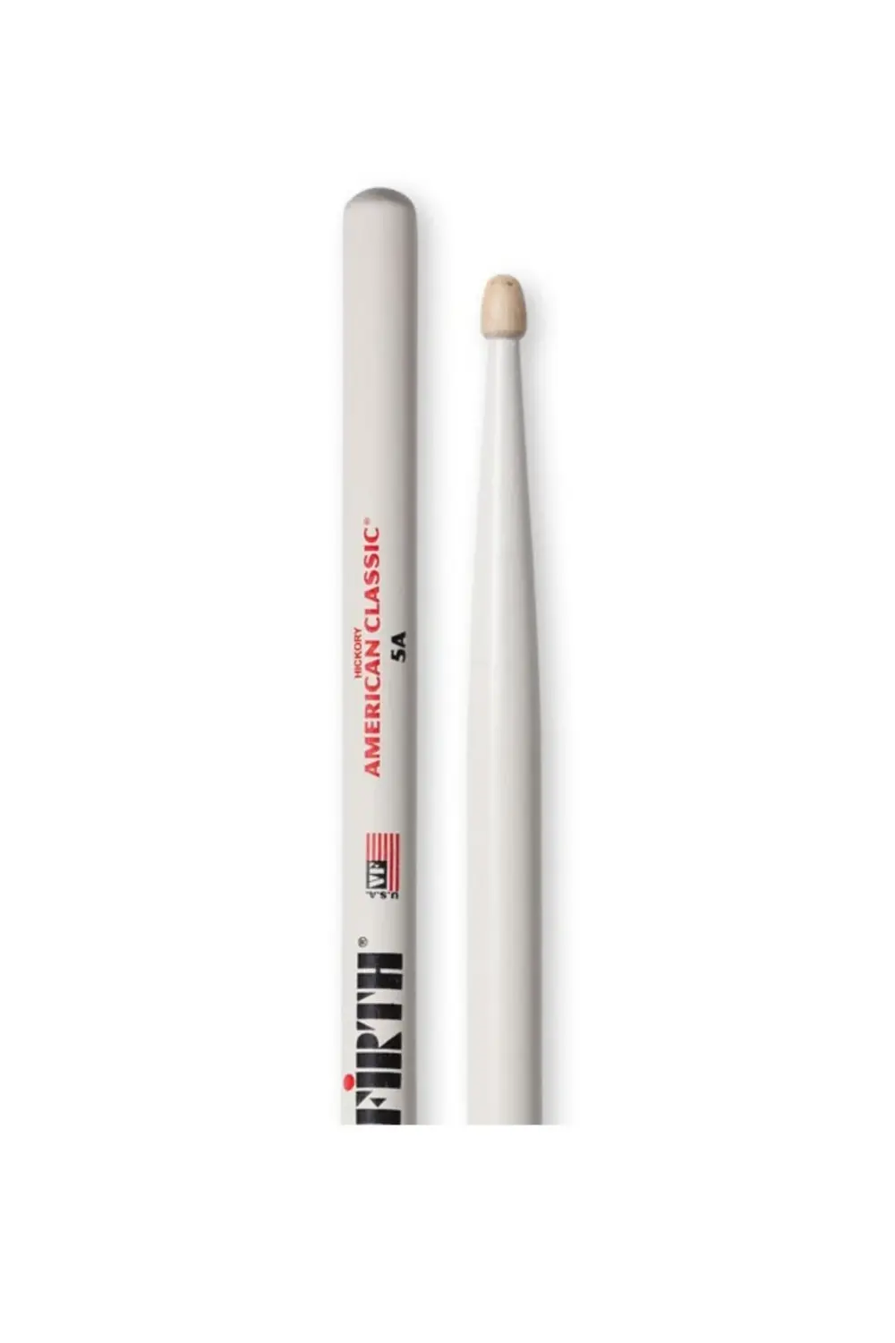 VICFIRTH V5AW BAGET(ÇİFT)5A WOOD WHITE, HICKORY, 0.565"x16", MED