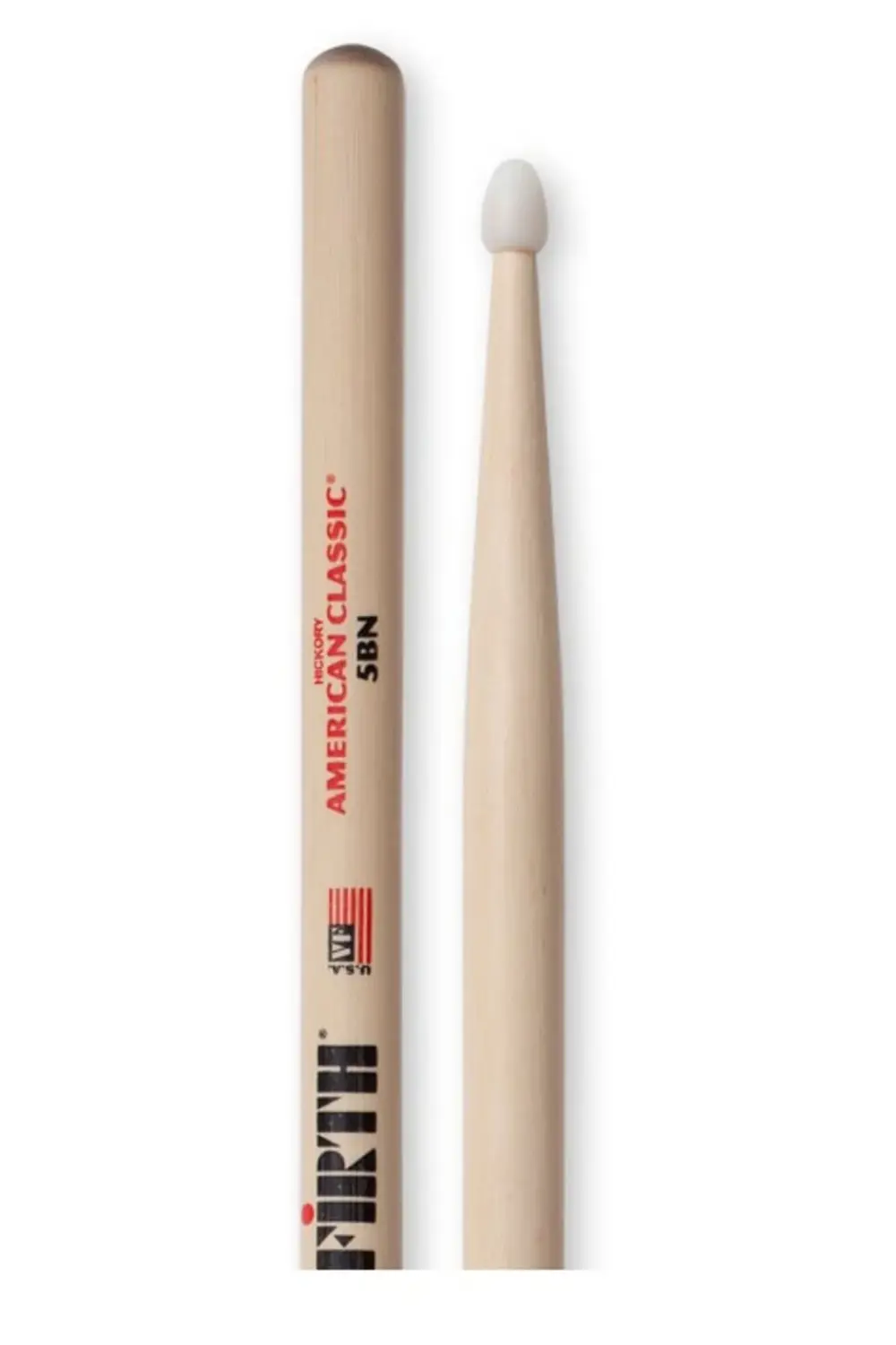 VICFIRTH V5BN BAGET (ÇİFT) 5BN, HICKORY, 0.595"x16", MEDIUM TAPE