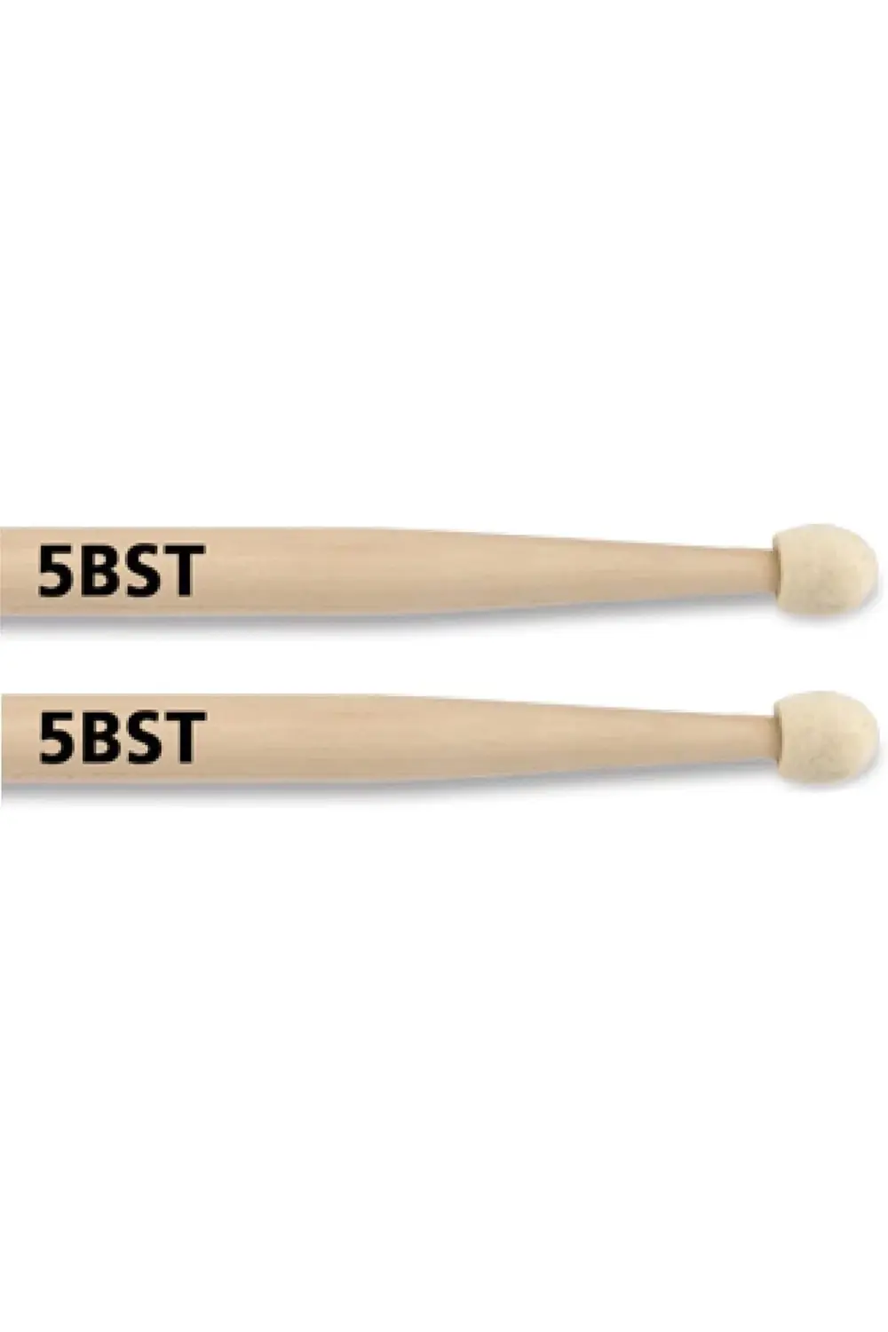 VICFIRTH V5BST BAGET(ÇİFT) 5B SOFT TOUCH (KEÇE UÇ), HICKORY