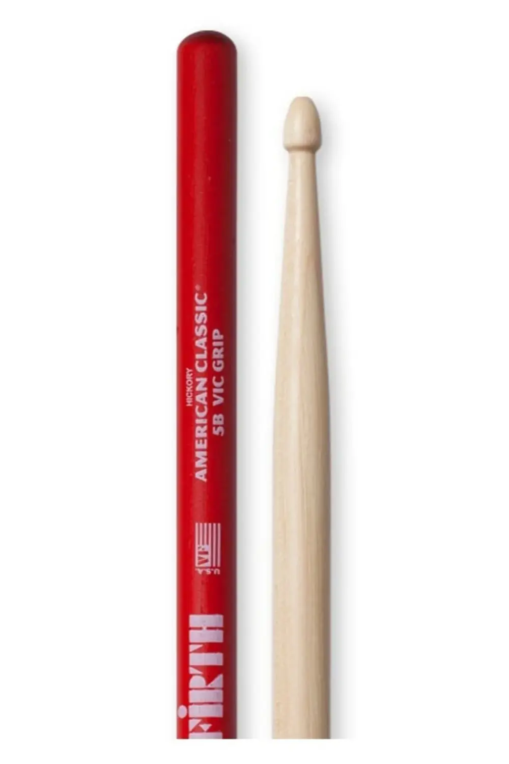 VICFIRTH V5BVG BAGET(ÇİFT) VIC 5B , HICKORY, 0.595"x16", MEDI Bag