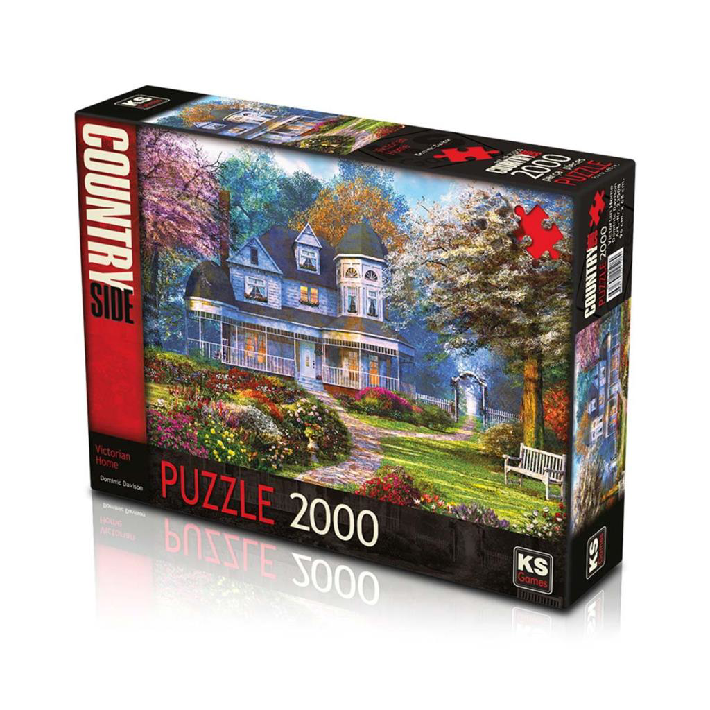 Victorian Home 2000 Parça Puzzle