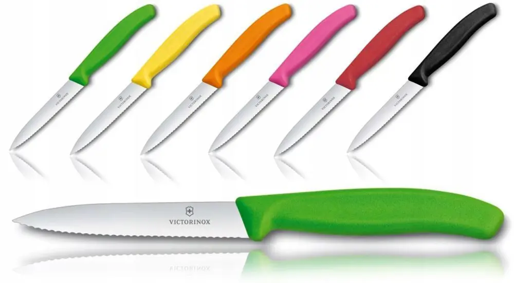 Victorinox 10cm Tırtıklı Soyma Doğrama Bıçağı