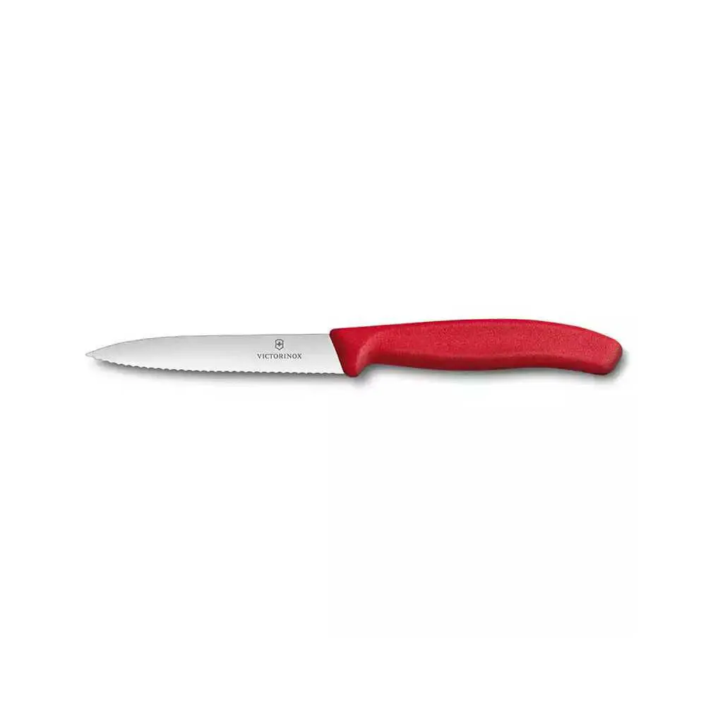 Victorinox 10cm Tırtıklı Soyma Doğrama Bıçağı