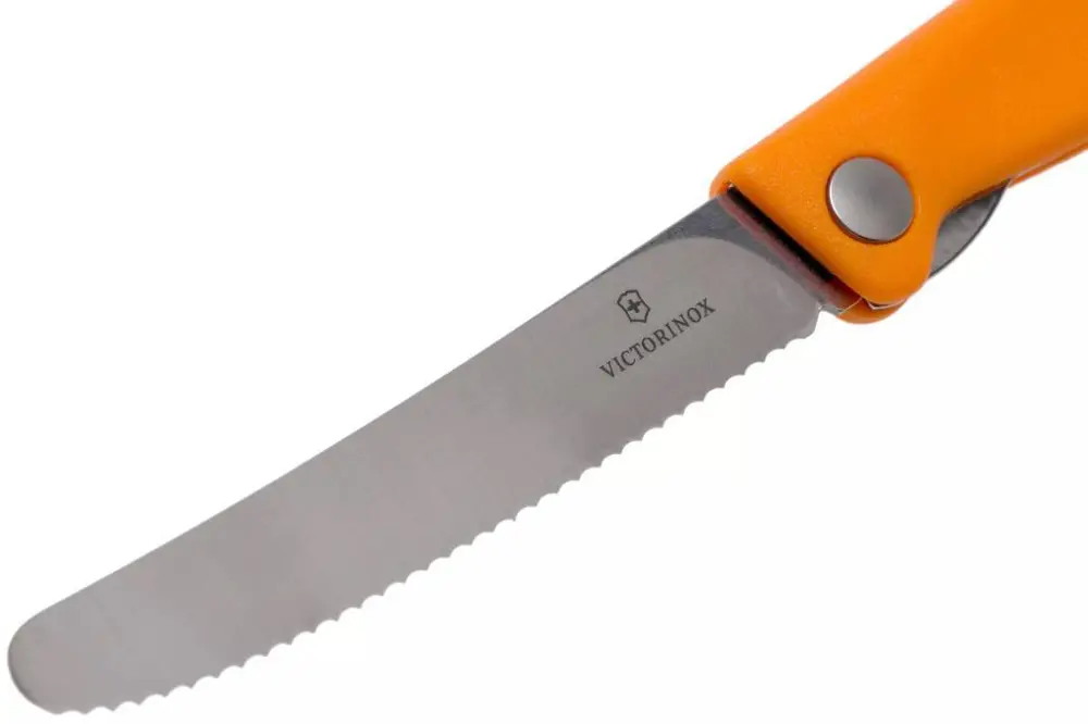 Victorinox 11cm Katlanır Domates Bıçağı Turuncu 6.7836.F9B