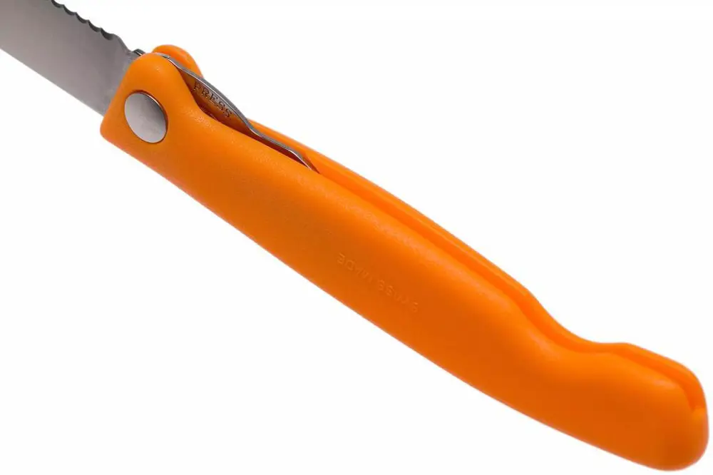 Victorinox 11cm Katlanır Domates Bıçağı Turuncu 6.7836.F9B