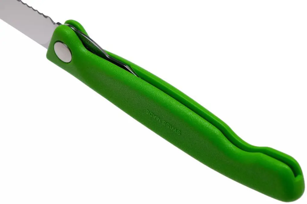 Victorinox 11cm Katlanır Domates Bıçağı Yeşil 6.7836.F4B