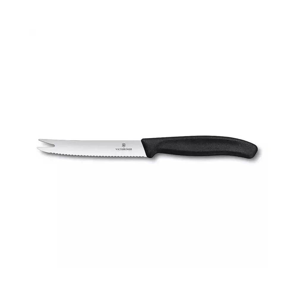 Victorinox 11cm Peynir Sosis Bıçağı Siyah 6.7863 Victorinox 11cm Peynir Sosis Bıçağı Siyah 6.7863