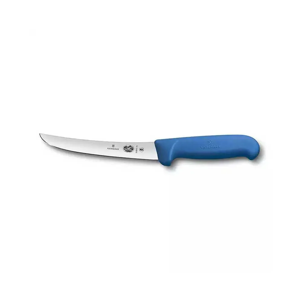 Victorinox 15cm Kavisli Geniş Ağız Sıyırma Bıçağı 5.6502.15 Mavi