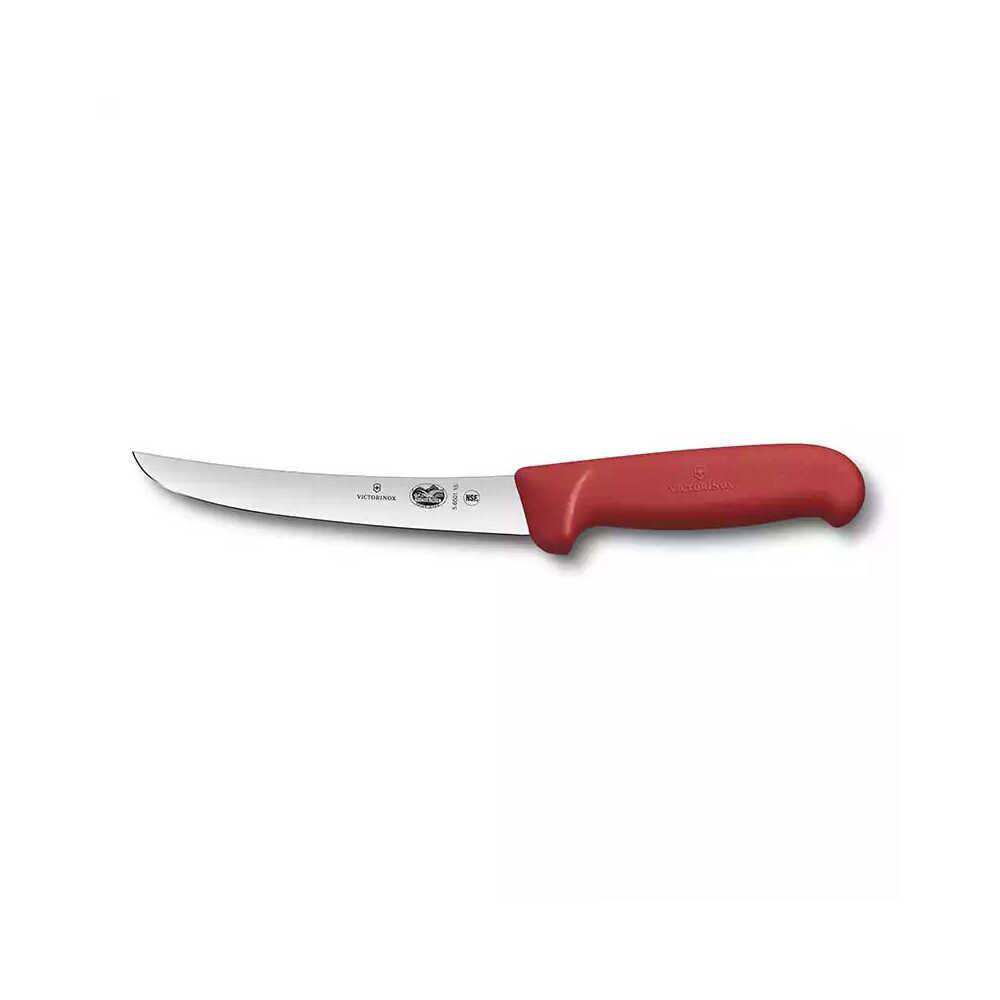 Victorinox 15cm Kavisli Geniş Ağız Sıyırma Bıçağı 5.6501.15 Kırmı