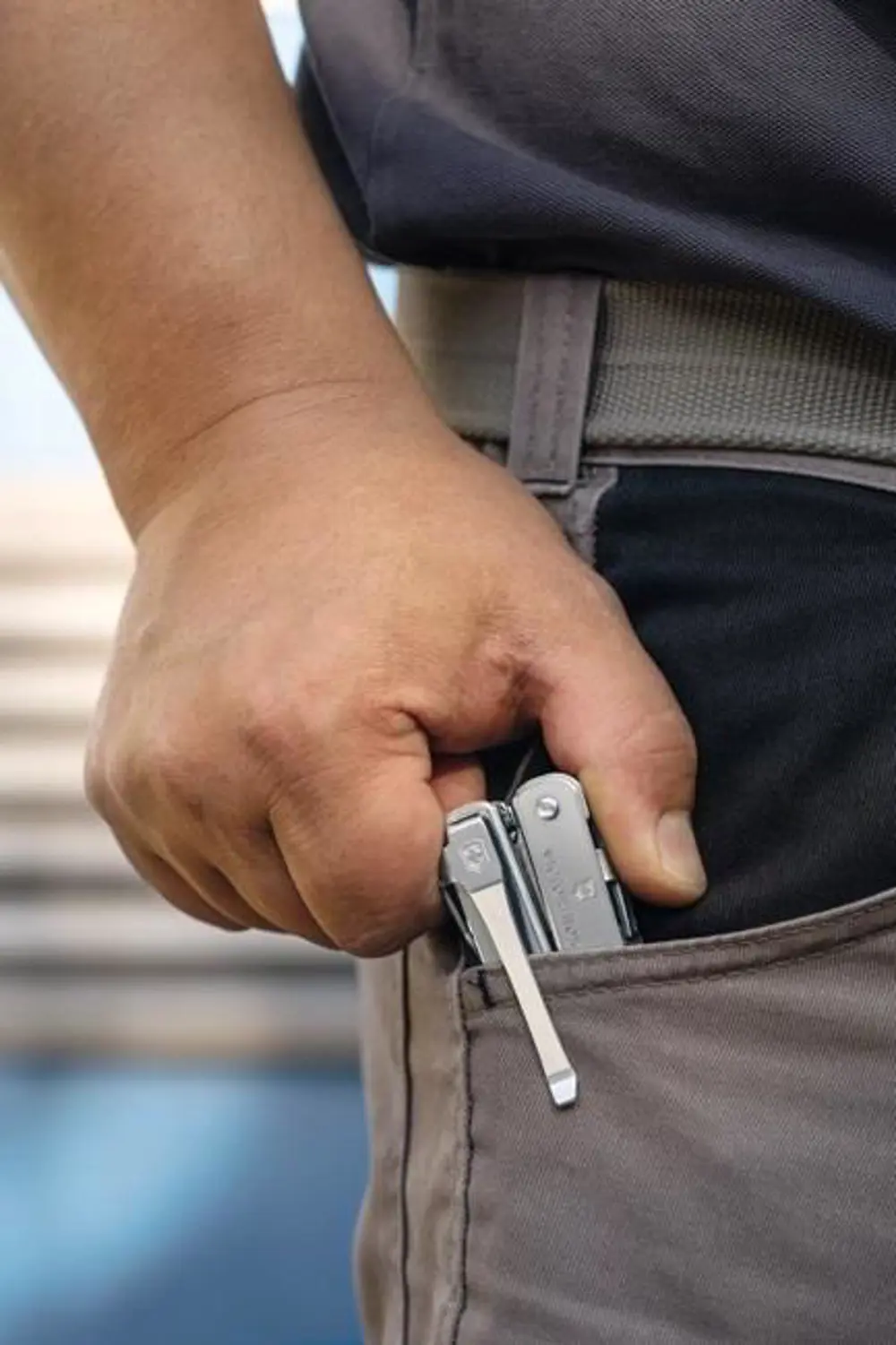 Victorinox 3.0240.B1 Swisstool Spirit Klips Gümüş