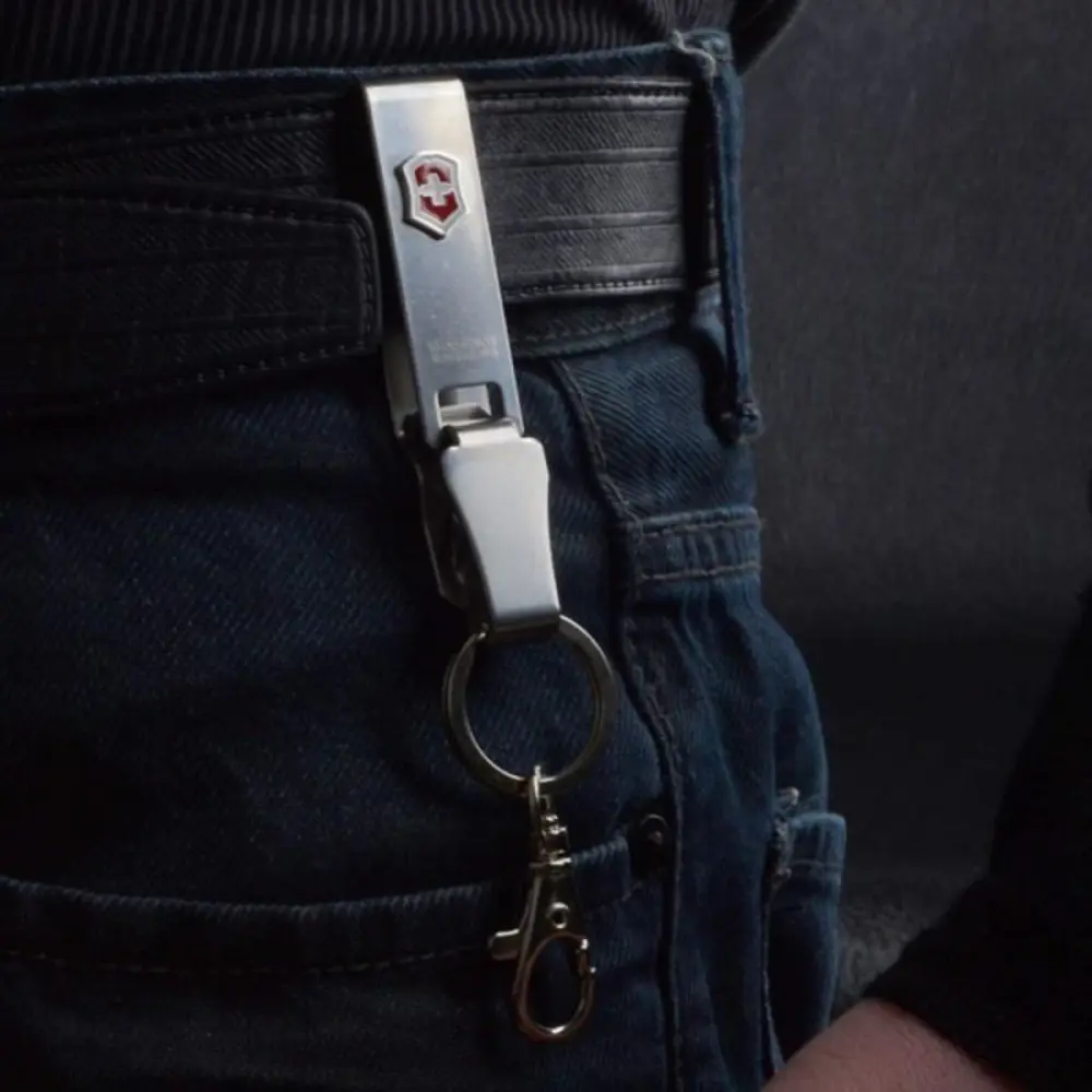Victorinox 4.1858 Çelik Anahtarlık Kemere Takılabilir