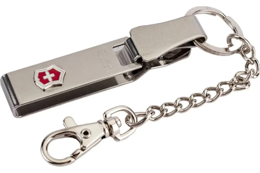 Victorinox 4.1859 Zincirli Çelik Anahtarlık Kemere Takılabilir