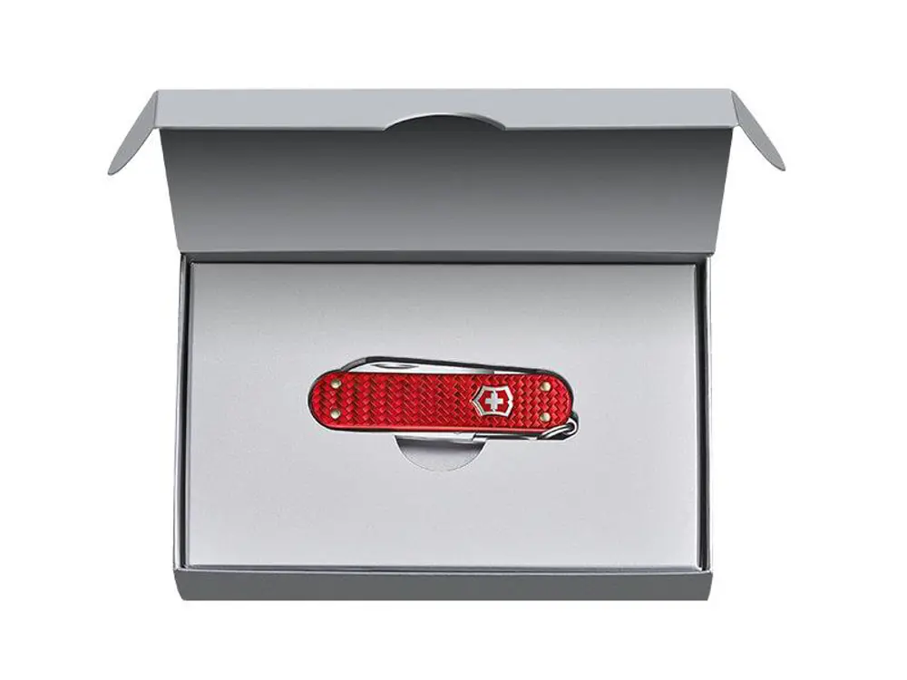 Victorinox Classic Alox 0.6221.401G Kırmızı İsviçre Çakısı Victorinox Classic Alox 0.6221.401G Kırmızı İsviçre Çakısı