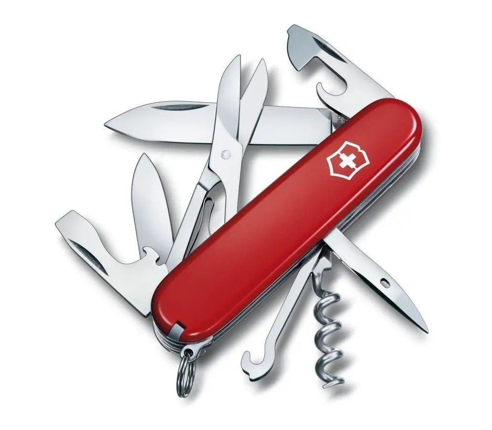Victorinox Climber 1.3703.B1 Kırmızı İsviçre Çakısı 91mm 14F Victorinox Climber 1.3703.B1 Kırmızı İsviçre Çakısı 91mm 14F