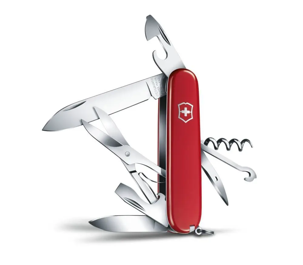Victorinox Climber 1.3703.B1 Kırmızı İsviçre Çakısı 91mm 14F Victorinox Climber 1.3703.B1 Kırmızı İsviçre Çakısı 91mm 14F
