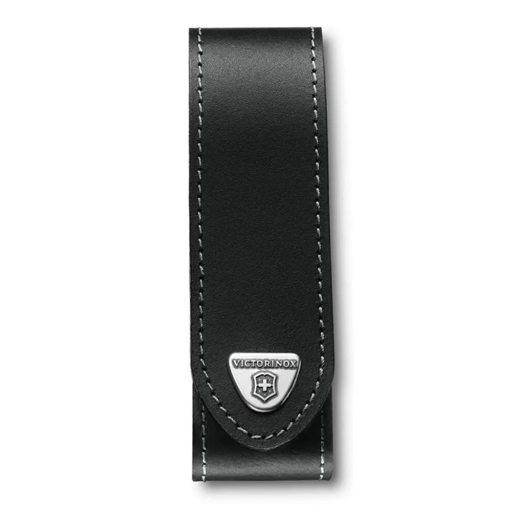 Victorinox Deri Çakı Kılıfı 4.0505.L Siyah Cırt Cırtlı