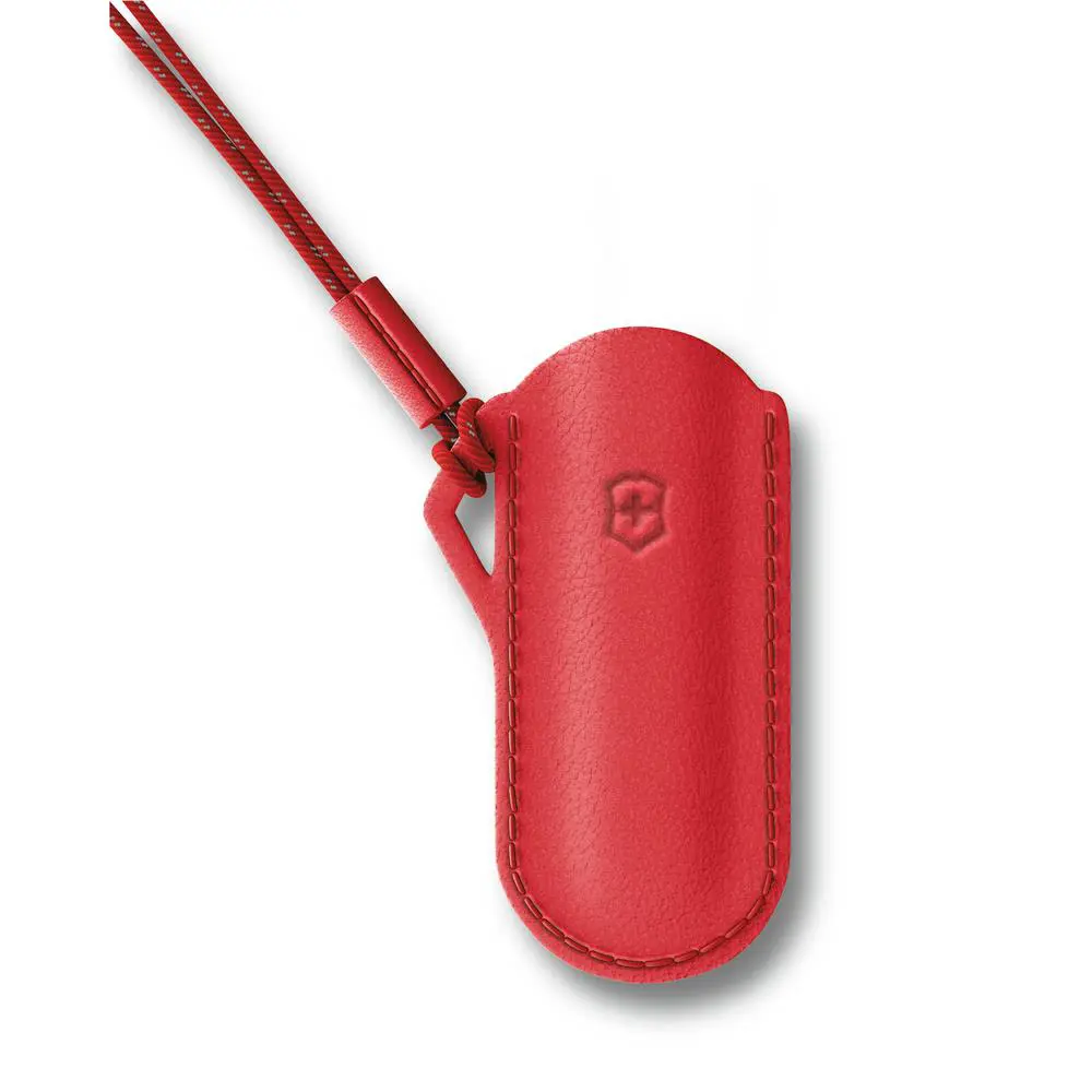 Victorinox Deri Çakı Kılıfı 4.0670 Boyun Askılı Kırmızı Victorinox Deri Çakı Kılıfı 4.0670 Boyun Askılı Kırmızı