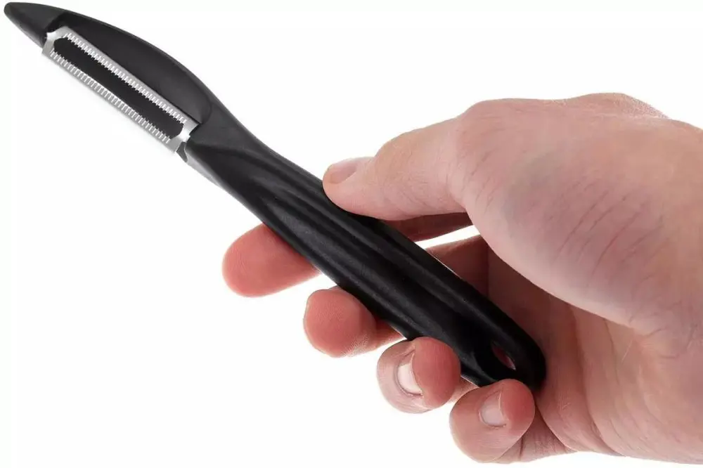 Victorinox Domates Sebze Meyve Soyacağı Siyah 7.6075