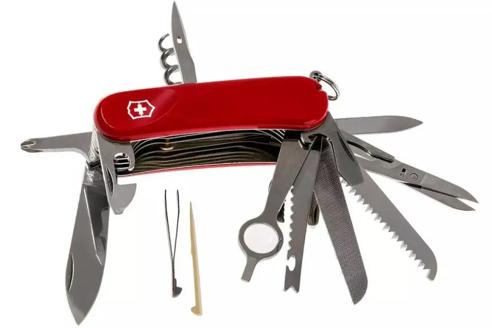 Victorinox Evolution 2.5383.E Kırmızı İsviçre Çakısı 85mm 21F