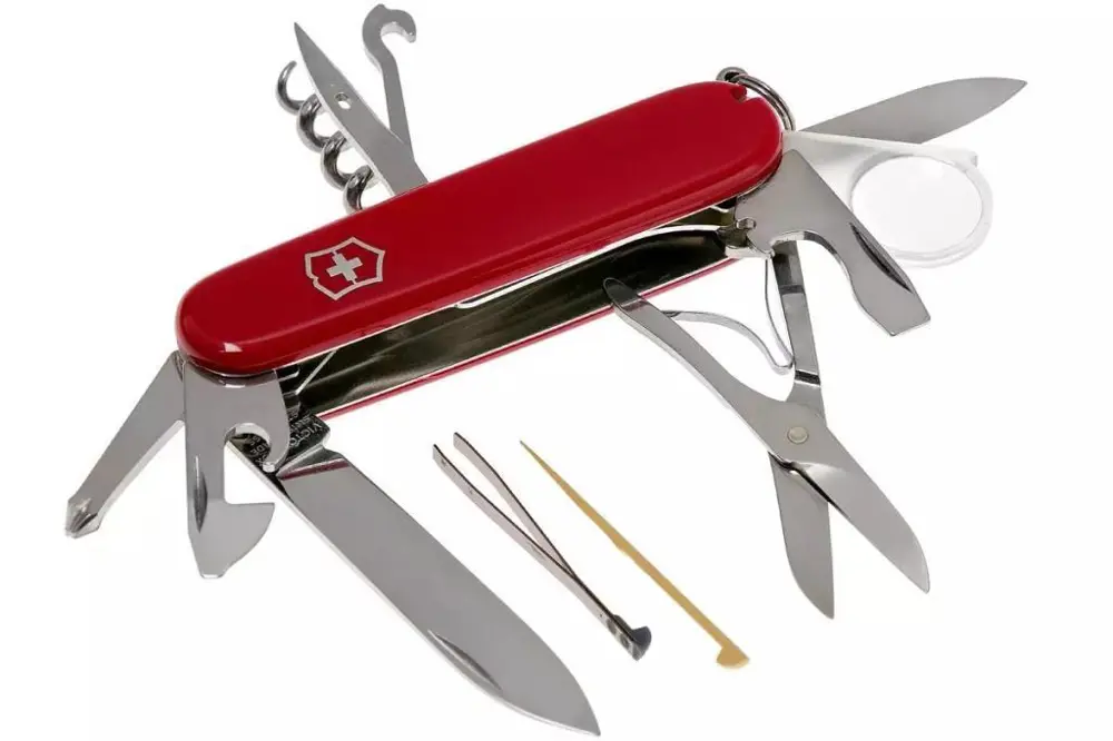 Victorinox Explorer 1.6703 Kırmızı İsviçre Çakısı 91mm 16F