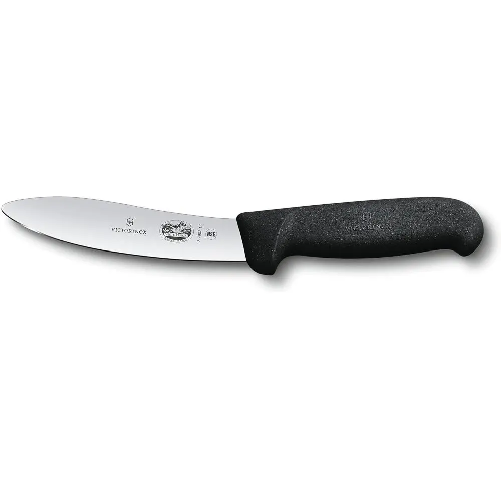 Victorinox Fibrox 12cm Deri Yüzme Bıçağı 5.7903.12 Siyah Victorinox Fibrox 12cm Deri Yüzme Bıçağı 5.7903.12 Siyah