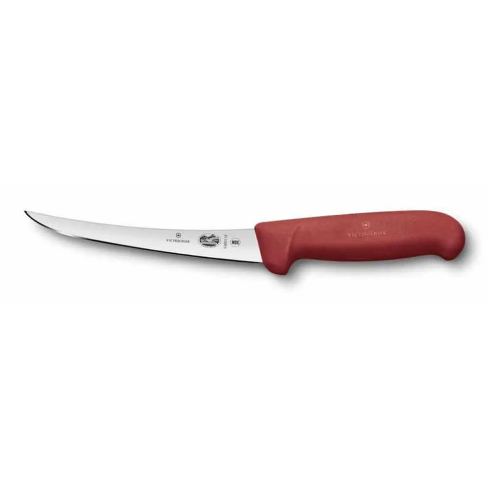 Victorinox Fibrox 12cm Kavisli Dar Ağız Sıyırma Bıçağı 5.660