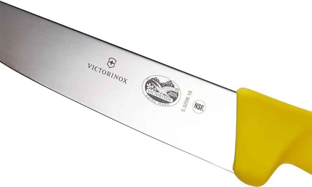 Victorinox Fibrox 16cm Kasap Kelle Bıçağı 5.5208.16 Sarı
