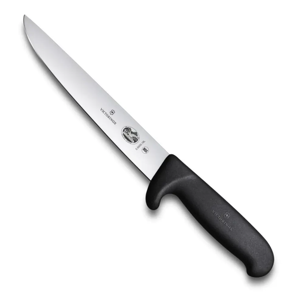 Victorinox Fibrox 18cm Sıyırma Bıçağı Parmak Korumalı 5.5503.18L Victorinox Fibrox 18cm Sıyırma Bıçağı Parmak Korumalı 5.5503.18L