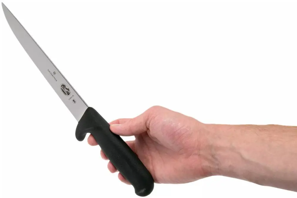 Victorinox Fibrox 18cm Sıyırma Bıçağı Parmak Korumalı 5.5503.18L Victorinox Fibrox 18cm Sıyırma Bıçağı Parmak Korumalı 5.5503.18L