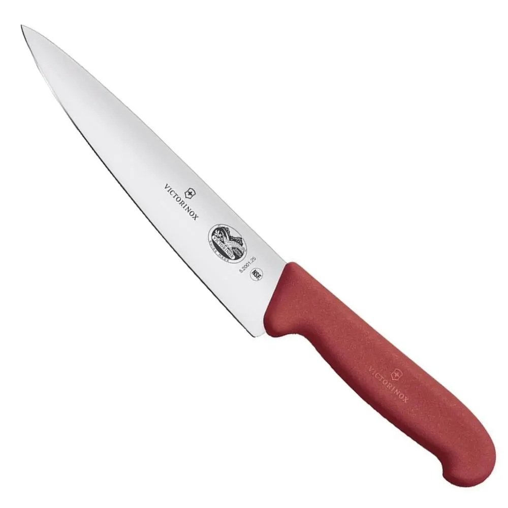 Victorinox Fibrox 19cm Dilimleme Bıçağı 5.2001.19 Kırmızı