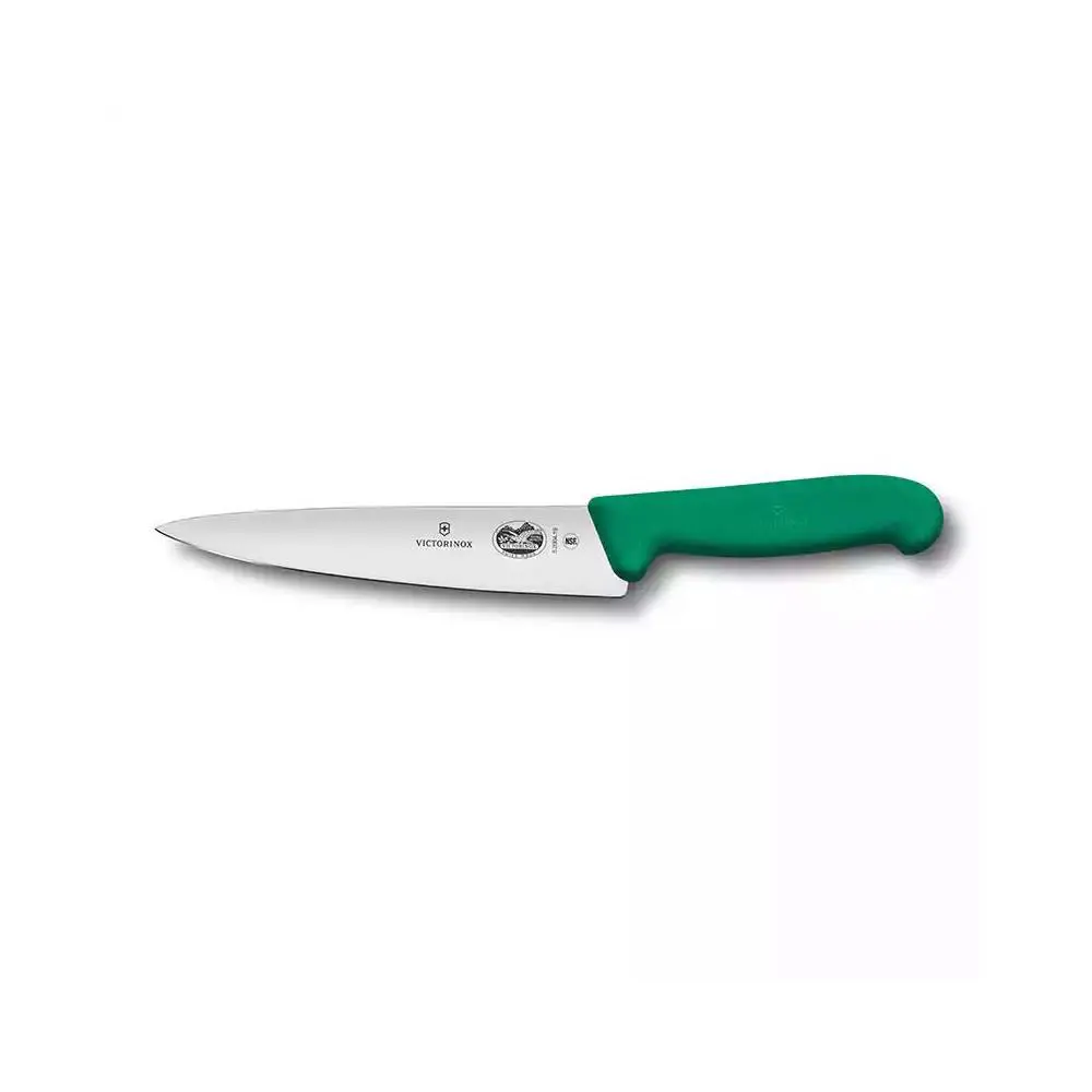 Victorinox Fibrox 19cm Dilimleme Bıçağı 5.2004.19 Yeşil