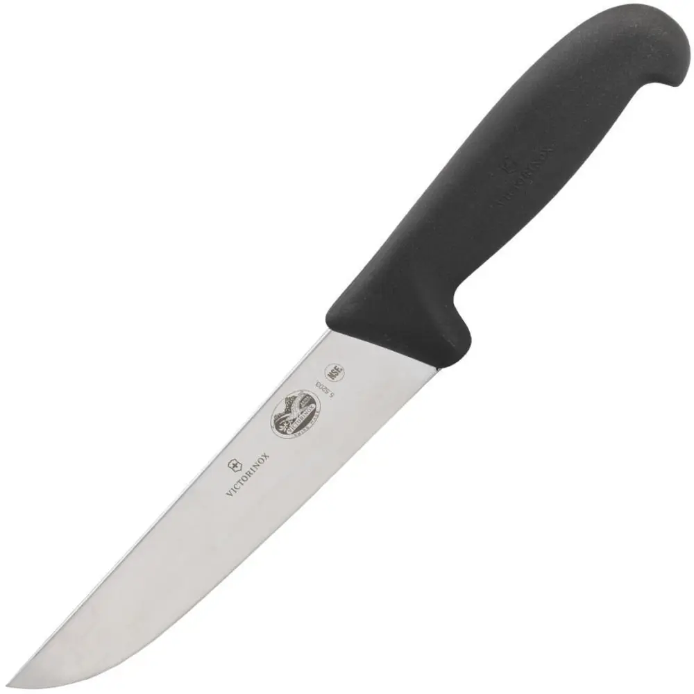 Victorinox Fibrox 31cm Kasap Doğrama Bıçağı 5.5203.31 Siyah