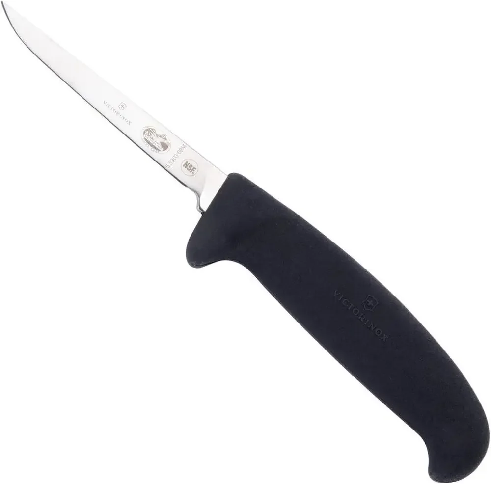Victorinox Fibrox 9cm Hindi Tavuk Bıçağı 5.5903.09 Siyah