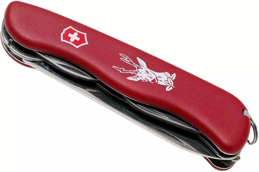 Victorinox Hunter 0.8573 Kırmızı İsviçre Çakısı 12F