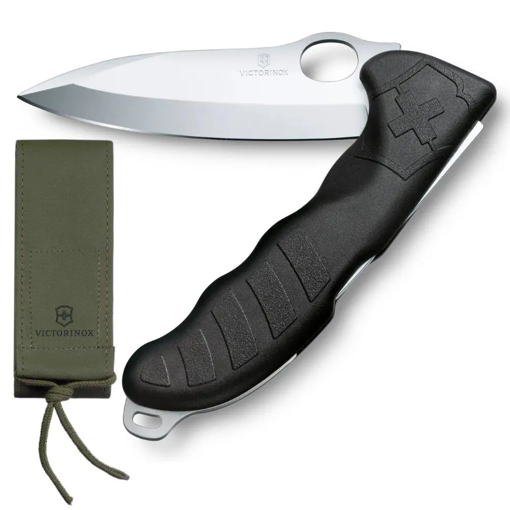 Victorinox Hunter Pro 0.9411.M3 Siyah İsviçre Çakısı Kılıflı Victorinox Hunter Pro 0.9411.M3 Siyah İsviçre Çakısı Kılıflı