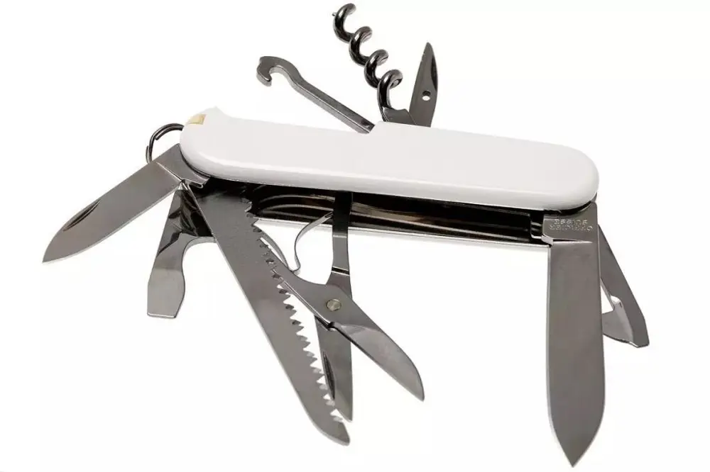 Victorinox Huntsman 1.3713.7 Beyaz İsviçre Çakısı 91mm 15F Victorinox Huntsman 1.3713.7 Beyaz İsviçre Çakısı 91mm 15F