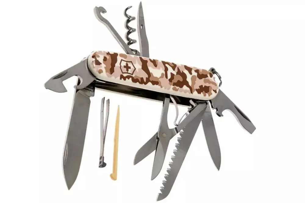 Victorinox Huntsman 1.3713.941 Kamuflaj İsviçre Çakısı 91mm 15F