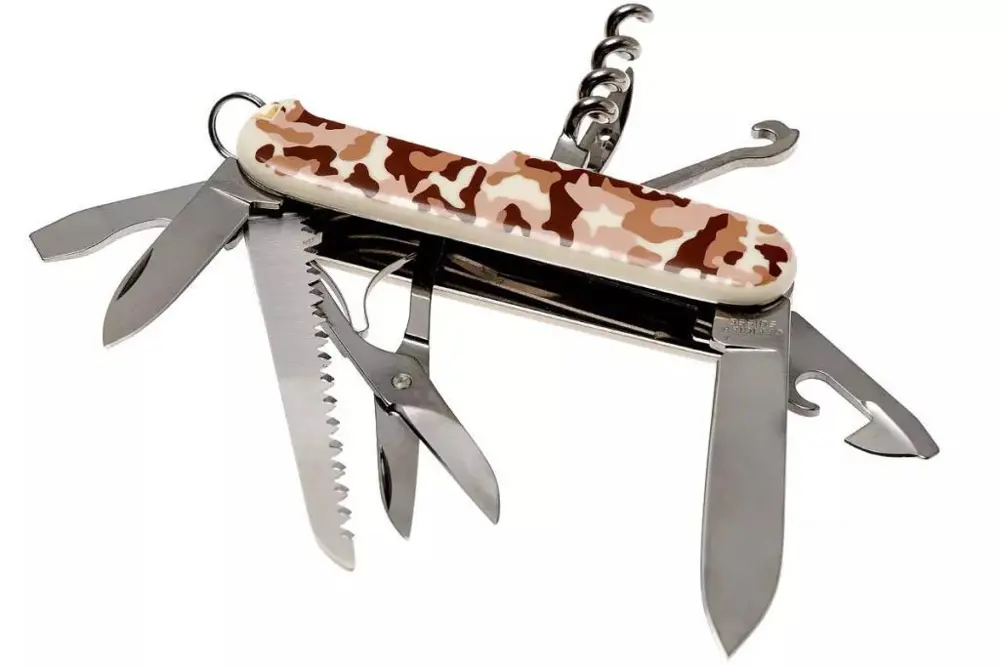 Victorinox Huntsman 1.3713.941 Kamuflaj İsviçre Çakısı 91mm 15F